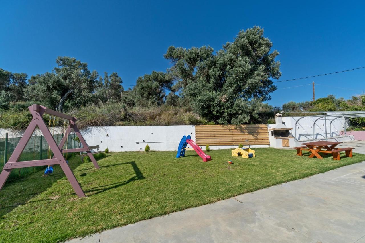 Alkistis Villa With Amazing Sea View Maroulas Luaran gambar
