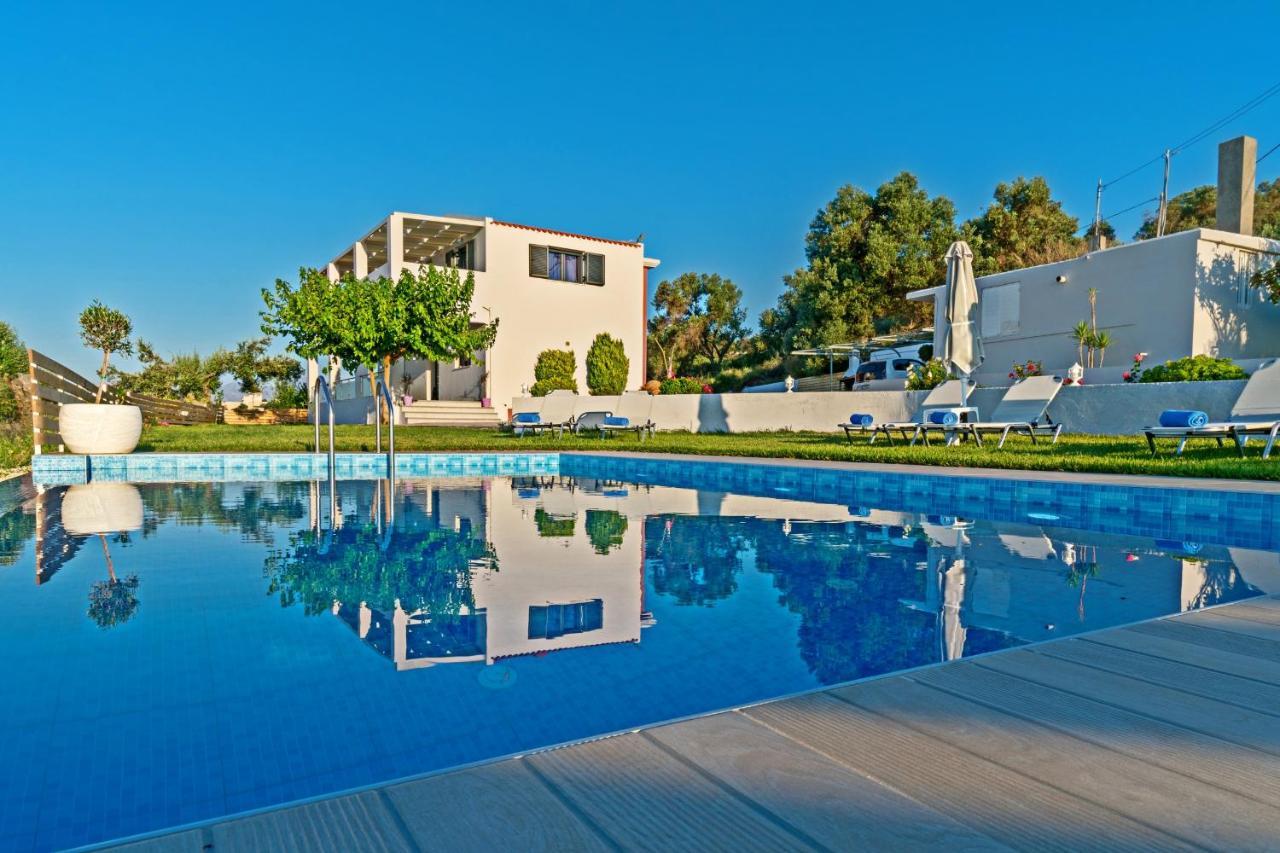 Alkistis Villa With Amazing Sea View Maroulas Luaran gambar