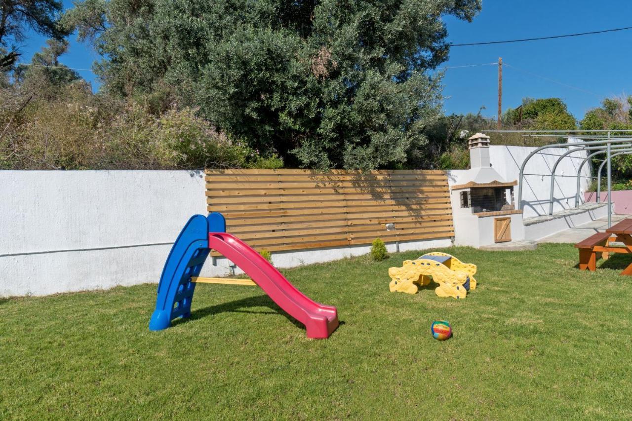 Alkistis Villa With Amazing Sea View Maroulas Luaran gambar