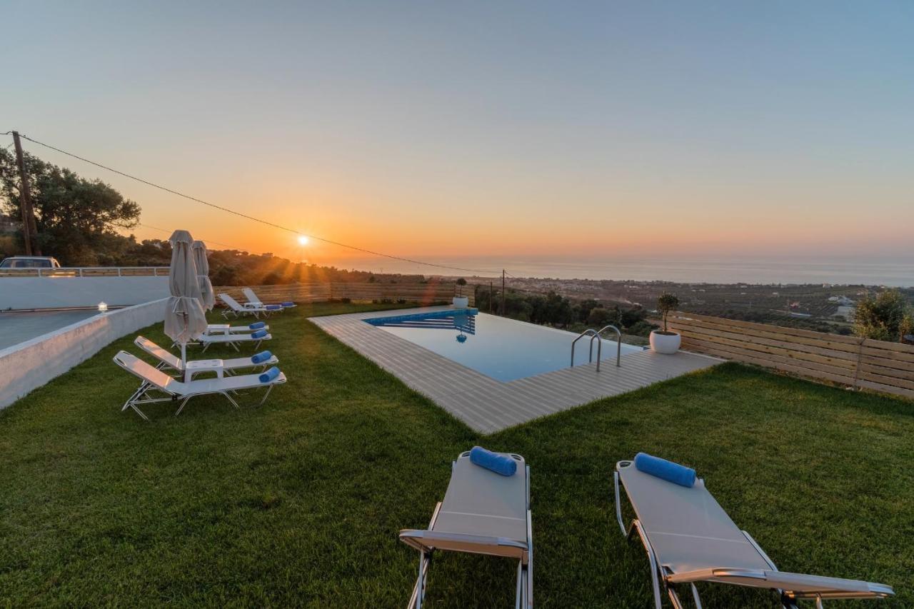 Alkistis Villa With Amazing Sea View Maroulas Luaran gambar
