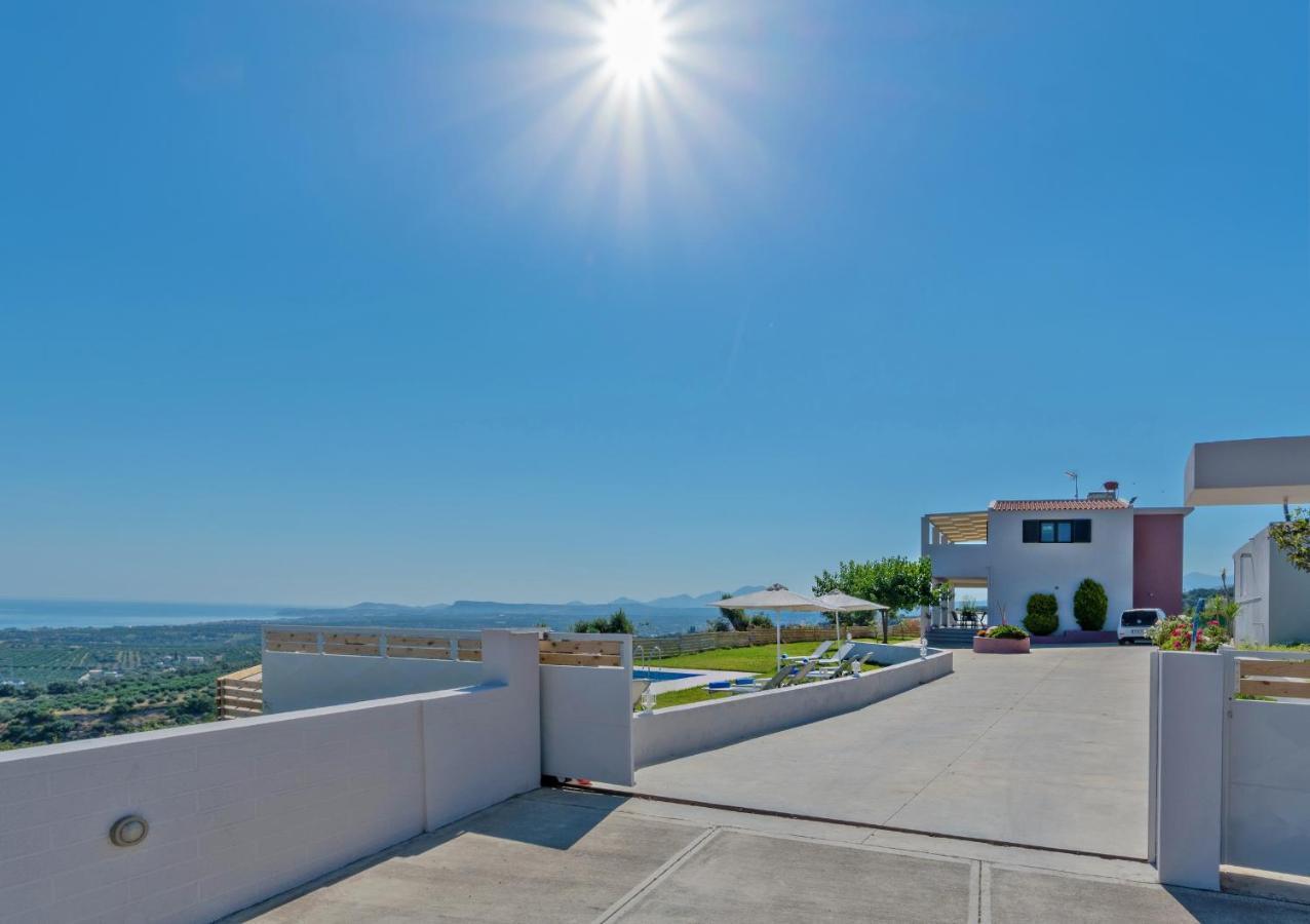 Alkistis Villa With Amazing Sea View Maroulas Luaran gambar
