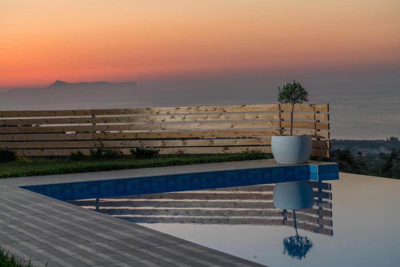 Alkistis Villa With Amazing Sea View Maroulas Luaran gambar